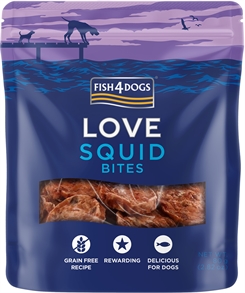 Fish4Dogs Love Squid Bites 80g